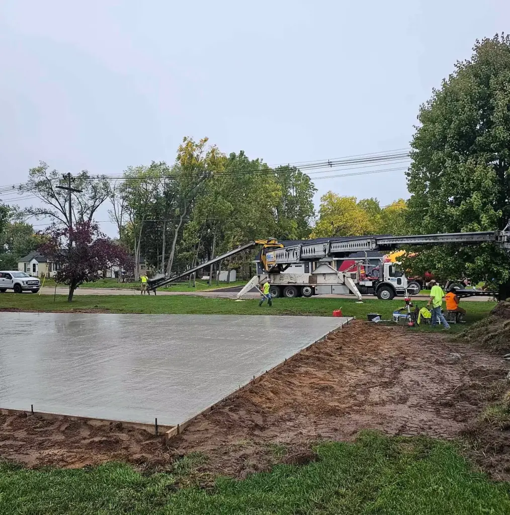 Advance Concrete Garage Concrete Slab